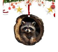 Décorations De Noël Animaux | Ornements en Acrylique 2D pour Arbre De Noël - Pendentif Décoratif À Suspendre pour Décorateurs D'intérieur Fête Événement Organisateurs Jardins Fenêtres | Porte