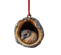Décorations De Noël Animaux | Pendentifs Accrochables en Acrylique 2D,Décorations Festives pour Organisateurs De Fêtes, Événements Et Décoration Intérieure,Décoration Murale Fenêtre Couronne