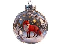 Décorations de Noël artistiques en forme d'animal - Décoration portable en acrylique à suspendre - Installation facile pour une utilisation toute l'année - Décorations à suspendre en acrylique