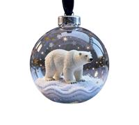 Décorations De Noël Artistiques en Forme d'animaux Ornement Portable À Suspendre en Acrylique Installation Facile pour Une Utilisation Toute L'année Ornement De Noël Animal Incassable