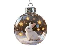 Décorations De Noël Artistiques en Forme d'animaux Ornement Portable À Suspendre en Acrylique Installation Facile pour Une Utilisation Toute L'année Ornement De Noël Animal Incassable