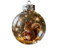 Décorations De Noël Artistiques en Forme d'animaux Ornement Portable À Suspendre en Acrylique Installation Facile pour Une Utilisation Toute L'année Ornement De Noël Animal Incassable