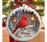 Décorations de Noël cardinales, cadeau de condoléances pour la perte d'un être cher, cadeau commémoratif pour la perte de maman, papa, grand-mère, grand-père, (cardinal rouge)