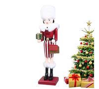 Décorations de Noël Casse-Noisette Femme - Ornement Casse-Noisette pour cheminée | Grand Casse-Noisette pour la Maison, l'hôtel, Le café, l'exposition de Vacances et la décoration de Noël