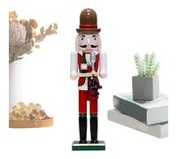 Décorations de Noël Casse-Noisette,Ornement Casse-Noisette de Noël | Décoration de Noël casse-noisette en bois de 15 pouces | Vigneron Casse-Noisette Grand artisanat traditionnel de vacances pour Noël