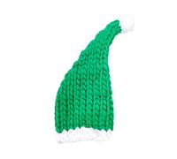 Décorations de Noël - Chapeau en laine pour parent-enfant - Longue queue de Noël - Protection des oreilles - Pour Halloween