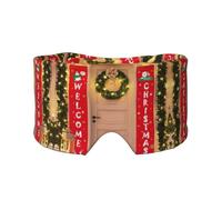 Décorations de Noël confortables, cache-oreilles pour dormir, bandeau chaud et design double face peuvent tous être utilisés. Convient pour la méditation et le yoga.