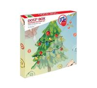 Décorations de Noël créatives à pois diamantés pour un sapin magique pendant les