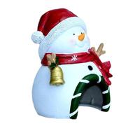 Décorations de Noël d'aquarium, décorations de Noël d'aquarium - Ornements d'aquarium en résine de Noël de dessin animé | Décorations de Noël décoratives multifonctionnelles avec base stable