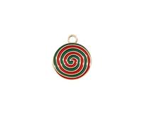 Décorations De Noël Décoration d'arbre de noël, 10 pièces, sucettes de Canne à Bonbons, pendentifs de Bonbons Rouges et Blancs, décoration de Maison, Nouvel an(9)
