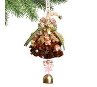Décorations de Noël, décorations de sapin de Noël, breloques à suspendre en forme d'arbre de Noël, décorations de Noël, cure-pipes à suspendre pour arbre de voiture
