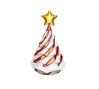 Décorations de Noël d'intérieur imprimées en 3D - Jouet en spirale - Mini passe à travers pour le stress et l'anxiété - Impossible Co (A, taille unique)