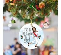 Décorations de Noël d'intérieur pour la maison Le pendentif en acrylique est une sorte de décoration avec le thème du Christ qui présente une beauté et un lustre uniques à travers la production de