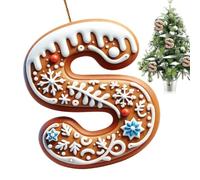 Décorations de Noël en acrylique - Décoration de sapin de Noël petite décoration d'intérieur, ornements décoratifs créatifs pour intérieur et extérieur