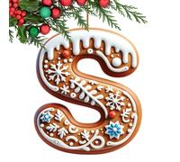 Décorations de Noël en acrylique, ornements avec lettres pour sapin de Noël - Décorations de Noël pour l'intérieur - Ornements mignons pour la maison, nouvelles décorations de Noël