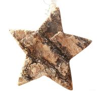 Décorations de Noël en bois à suspendre avec corde - Motifs cœur, étoile, papillon pour arbre et scènes de vacances (I)