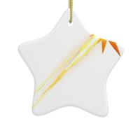 Décorations de Noël en céramique en forme d'étoile WHJSHOP Rocket Launch Compte à rebours Accessoires pour sapin de Noël pour centres commerciaux, fenêtres et bureaux