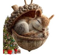 Décorations de Noël en forme d'animal - Décoration de vacances en acrylique 2D | Décoration d'intérieur festive pour décoration d'intérieur, festival, bureau, couronne, escalier, rebord de fenêtre