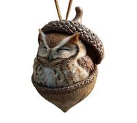 Décorations de Noël en forme d'animal pour sapin de Noël en acrylique | Pendentifs festifs à suspendre pour maison, bureau, salon, bureau, jardin, porte d'entrée, mur, cheminée, rebord de fenêtre