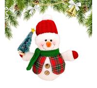 Décorations de Noël en Forme de Bonhomme de Neige - Figurine Ornementale de Pièce Maîtresse avec Lumière | Décorations de Noël d'Intérieur,pour Fête de Vacances Maison Hiver Cheminée Bureau Salle à Ma