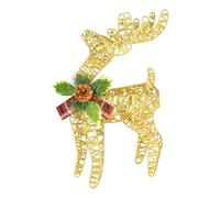 Décorations De Noël en Forme De Renne | Figurine Lumineuse en Métal pour Fêtes - Décorations De Cerf pour Les Fêtes De Noël,pour Les : Salon, Extérieur, Maison, Famille, Intérieur, Entrée, et Ma