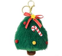 Décorations de Noël en peluche douce à suspendre pour décoration d'arbre festive, motif minimaliste étoile rouge, chaussette de biscuits, alliage léger, 9 x 10 cm (H)