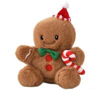 Décorations de Noël en peluche en tissu doux à suspendre pour décoration d'arbre festive, design minimaliste étoile rouge chaussette à biscuits en alliage léger 9 x 10 cm (B)