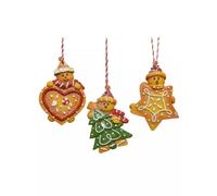 Décorations De Noël En Polyrésine 8 X 2 X 11,3 CM Assorties