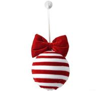 Décorations de Noël en velours et mousse avec texture en peluche douce conçue pour créer une atmosphère de vacances confortable pour les placements de fenêtre, d'étagère et de table (F)