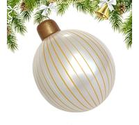 Décorations de Noël Extérieur Boules - Ornements Gonflables pour Fêtes Boules,Décoration Grands Extérieur Jardin Hiver Halloween Noël Fêtes
