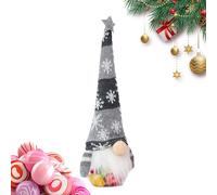 Décorations de Noël GNOME - d'hiver Faite à la Main, Accent sur Les étagères festives | Figurine de Vacances en Peluche Sculpture de Figurine, Exposition Elfe Farcie Nordique, Foudre du Grazio