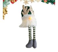 Décorations de Noël Gnomes, peluche Gnomes de Noël,Décor en peluche Gnome éclairé | Pièce maîtresse de Table, décorations de noël, décorations de vacances naines pour affichage de plateaux à plusieurs