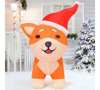 Décorations de Noël gonflables à Del intégrées pour Noël, intérieur, extérieur, Cour, pelouse, Jardin 1,2 m