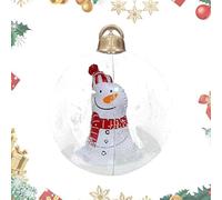 Décorations de Noël gonflables, boules décoratives de Noël en plein air | Ballon de fête de Noël pour entrée de jardin vide fêtes intérieures et extérieures