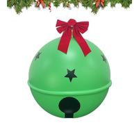 Décorations de Noël gonflables Décor de fête imperméable en PVC de 58 cm | Cloche de Noël Gonflable Géante pour Jardin, Extérieur, Cour, Porche, Pelouse, , Passage, Paysage, Fête