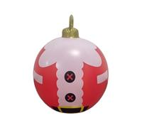 Décorations de Noël gonflables en Boules Grand Ballon Gonflable Festif PVC | Ornement décoratif pour Noël Pour pelouses, jardin , porche, aménagement paysager, fêtes, centre commercial,