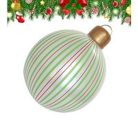 Décorations de Noël Gonflables Extérieur - Ornements Gonflables pour Fêtes Boules - Grandes Décorations De Fêtes En PVC Pour Extérieur Durant La Saison Hivernale Jardin Terrasse Décor Halloween Et Noë