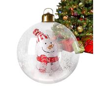Décorations de Noël gonflables géantes avec lumières | Boules gonflables en PVC pour fête, jardin, cour, porche, salon, décoration de maison