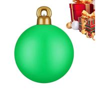 Décorations De Noël Gonflables pour Extérieur - 61 cm PVC Décorations de Fêtes Gonflables,Ornements en Boules pour Jardin À Gonfler,pour Affichage Halloween Hiver Porche Cour Extérieur Jardin Noël