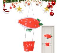 Décorations de Noël Gonflables pour Extérieur,Ornements Suspendus de Noël | Pendeloques Décoratives en Forme de Vaisseau Spatial pour Arbre, Jardin, Arrière-Cour, Porte, Cheminée, Mur,
