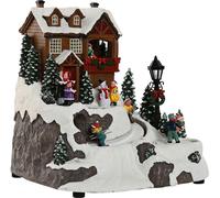 Décorations de Noël Home ESPRIT Coloré Musical 24 X 23,5 X 25 cm