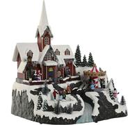 Décorations de Noël Home ESPRIT Coloré Musical 33 X 31 X 38 cm