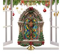 Décorations de Noël Jésus pour Arbre de Noël,Ornements de Scène de Prière de la Famille de Jésus - Décorations Festives Saisonnières en Acrylic 2D pour Toute la Famille