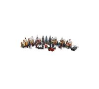 Scène de village lumineuse LED - esprit de Noël - 71944 G