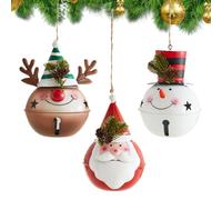 Décorations De Noël Mignonnes 3 Pièces Décorations Festives Mignonnes | Pendentifs De Noël Décorations De Fêtes Pour Fenêtre Porte Branche Intérieur Salon Cour Porche Maison Voiture Fête