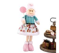 Décorations De Noël Nain | Figurines de Nains Roses Décorations,Statue Escamotable De Fêtes Pour Étagère Bureau Cheminée Salon Chambre Dortoir Cuisine