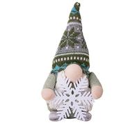 Décorations de Noël Naines - Père Noël Suédois Nordique Tomte Elfe Nain pour Thanksgiving, Saint-Valentin, Anniversaire, Noël, Décoration en Tissu pour Plaisir Festif (Femelle)