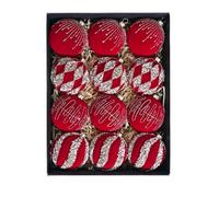Décorations de Noël Ornement à Main floqué pour Les fêtes, Ornement à Suspendre avec Un Design Unique
