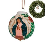 Décorations de Noël - Ornement Religieux Marie Bénédiction - Ornements En Boule De La Vierge Marie Pour Extérieur - pour Intérieur Extérieur Mur Porte Couloir Plafond Luminaire Cheminée Salle de Séjou