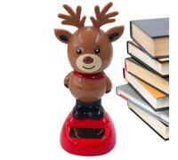 Décorations de Noël - Ornements de Noël | Figurines de Noël | Série de Noël Poupées Swing pour Voiture, Petites Figurines Dancing Renne Décoration pour les Cheer Festifs